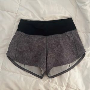 Speed up grey lulu shorts